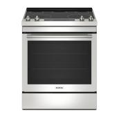 Maytag 30-in Stainless Steel 6.4-ft³ Slide-In Electric Range with 5 elements