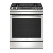 Maytag 30-in 5-Burner Slide-In Stainless Steel Gas Range