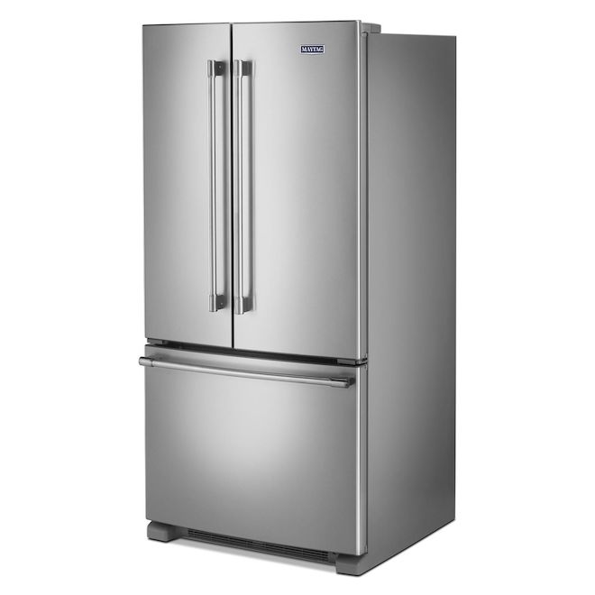 Réfrigérateur 2 portes 36 po avec distributeur d'eau et glaçons