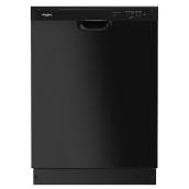 Whirlpool 24-in Black Built-In Dishwasher with Triple Filtration - 51 dB