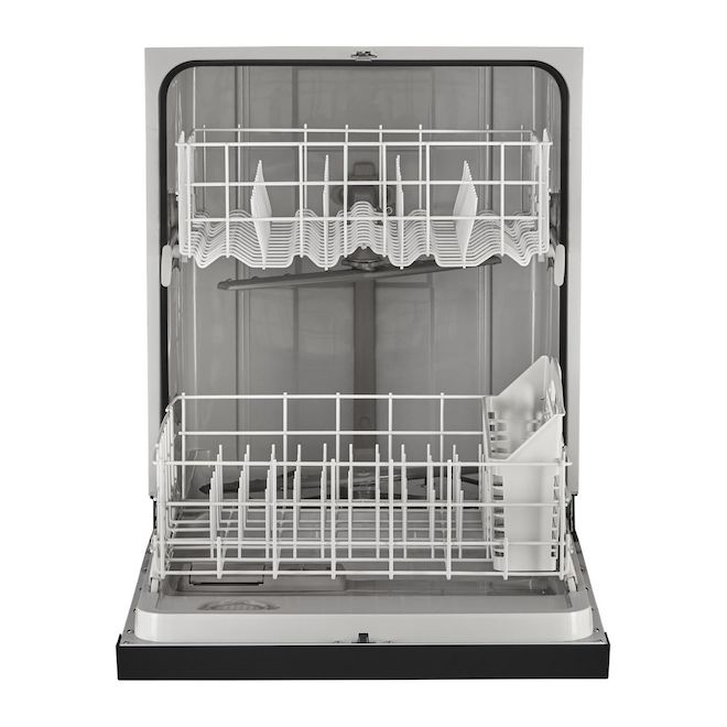 Whirlpool 24-in Black Built-In Dishwasher with Triple Filtration - 51 dB