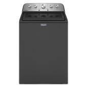 Maytag 5.5-ft³ Electric Top-Load Washer Black with Built-In Water Faucet