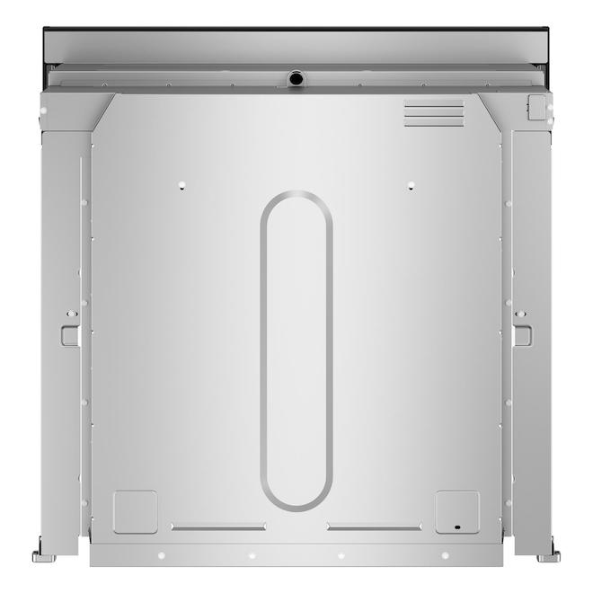 KitchenAid 30-in Self-Clean Air Fry Single-Fan Convection 5-ft³ Single Electric Wall Oven - Stainless Steel