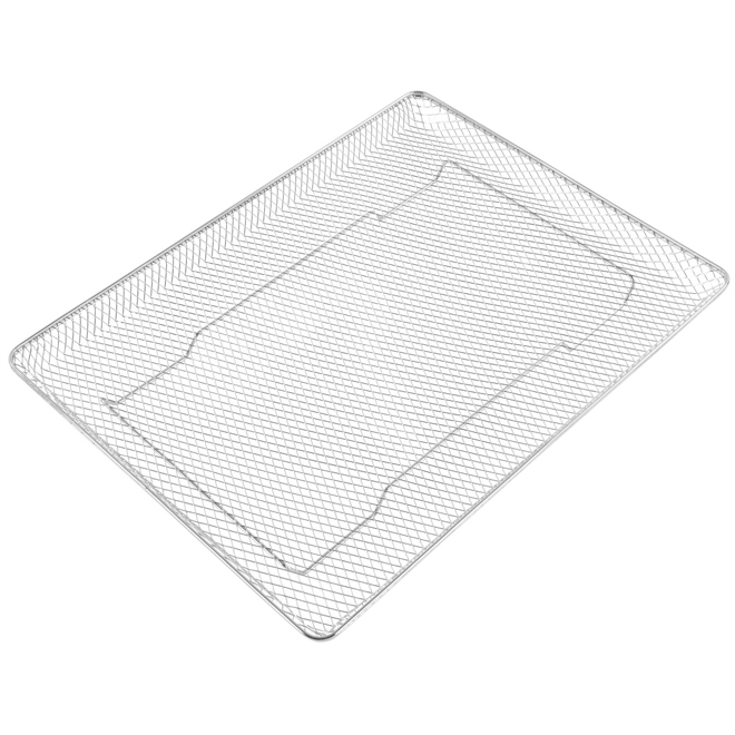 Panier de friture a/ air chaud pour cuisinie/re Whirlpool en acier inoxydable 13 x 17 po