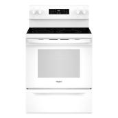 Maytag 5.3-cu.ft. Electric Range with Convection and No Preheat Air Bake - White