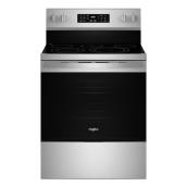 Whirlpool 5.3-cu.ft. Electric Range with Convection and No Preheat Air Bake - Stainless Steel