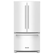 KitchenAid French Door Refrigerator 36-in 20-cu.ft. - White