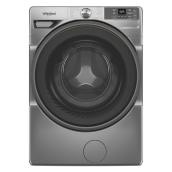 Whirlpool 5.2-cu.ft. Front Load Washer with Smart Features - Silver