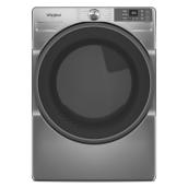 Whirlpool 7.4-cu.ft. Smart Electric Dryer with Wrinkle Shield - Radiant Silver
