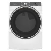 Whirlpool 7.4-cu.ft. Smart Electric Dryer with Steam Capabilities - White
