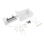 Universal Ice Maker Installation Kit for French-Door Refrigerators - White
