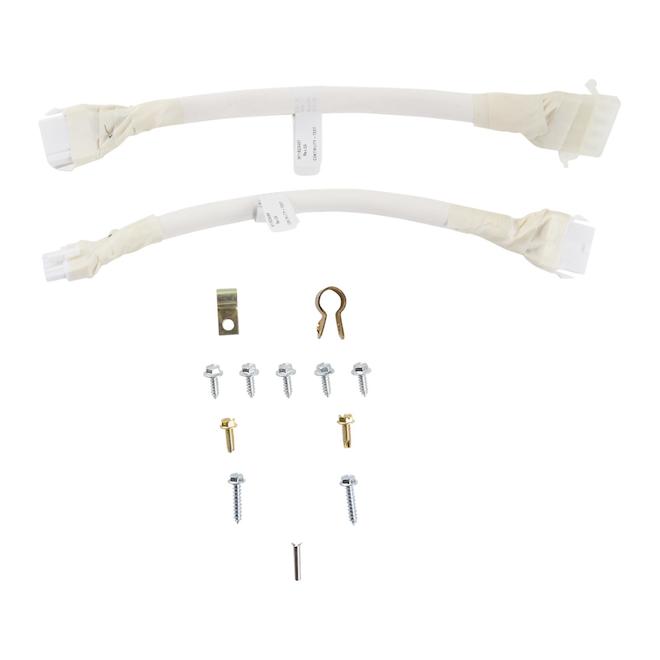 Universal Ice Maker Installation Kit for French-Door Refrigerators - White