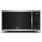 Whirlpool Countertop Microwave 19-in 0.9-cu.ft. - Stainless Steel