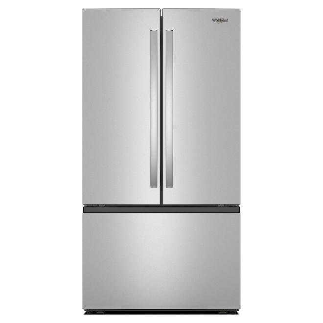 Whirlpool 36-in 30.5-ft³ Standard-Depth French-Door Refrigerator w