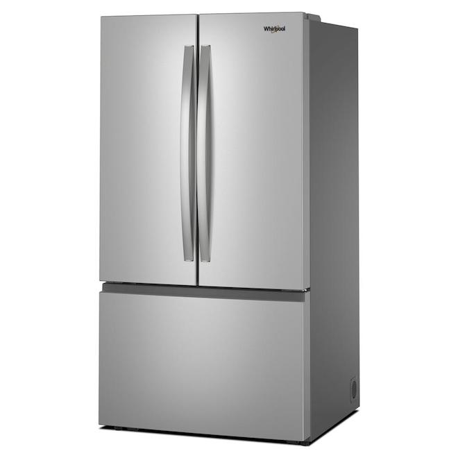 Whirlpool 36-in 30.5-ft³ Standard-Depth French-Door Refrigerator w