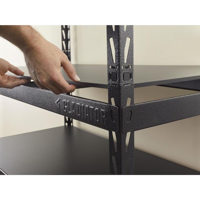 Gladiator EZ Connect Rack 24 x 48-in with Click-and-Lock System - 5 Shelves