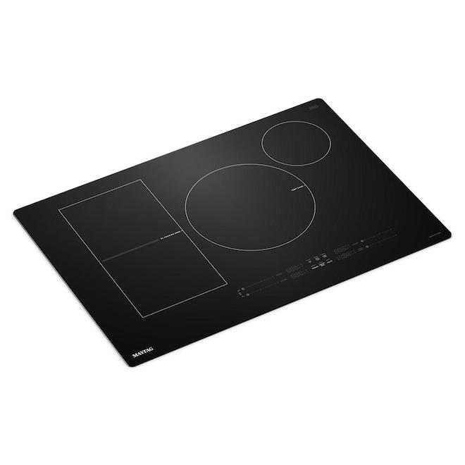 Maytag 30-in 4-Element Electric Induction Cooktop - Black