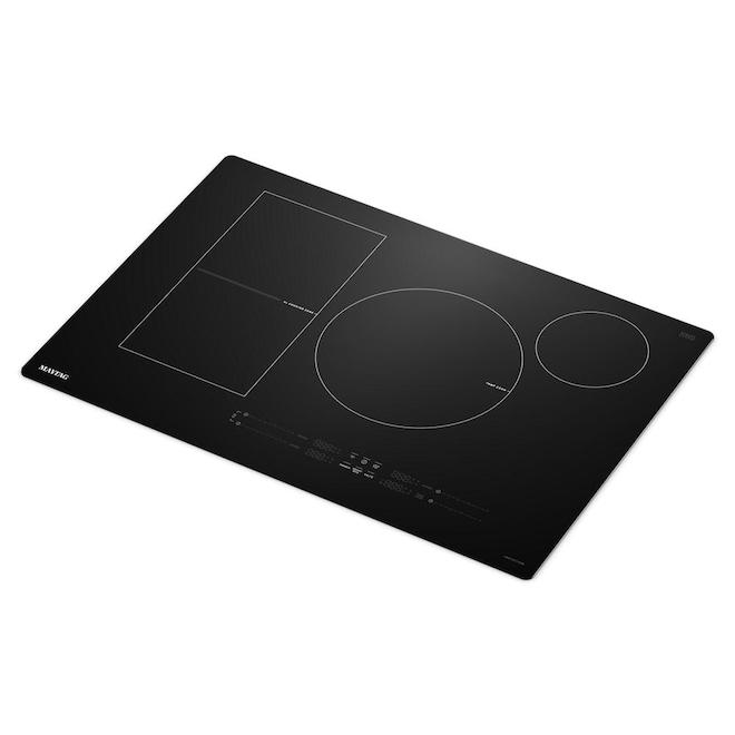 Maytag 30-in 4-Element Electric Induction Cooktop - Black
