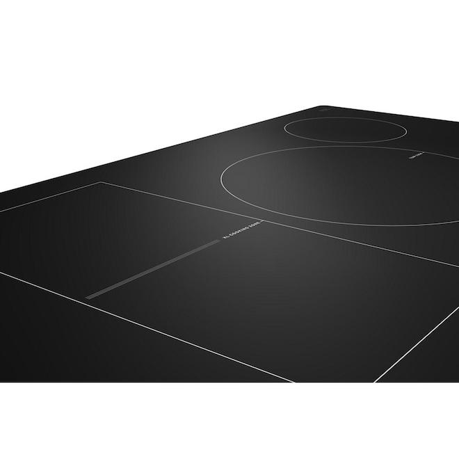 Maytag 30-in 4-Element Electric Induction Cooktop - Black
