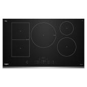 Whirlpool 36-in 5-Element Electric Induction Cooktop - Black
