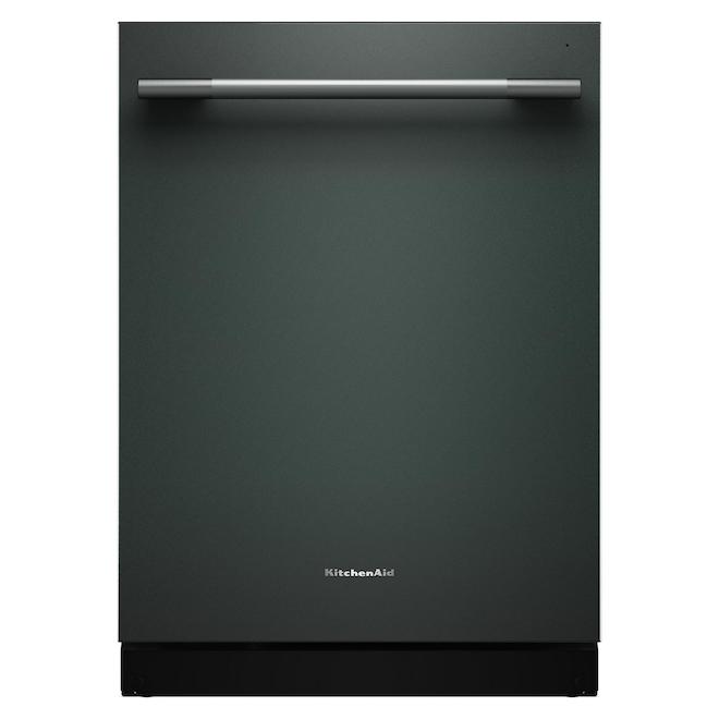 KitchenAid Built-In Dishwasher 41 dB with Pocket Handle and 3rd Rack - Juniper