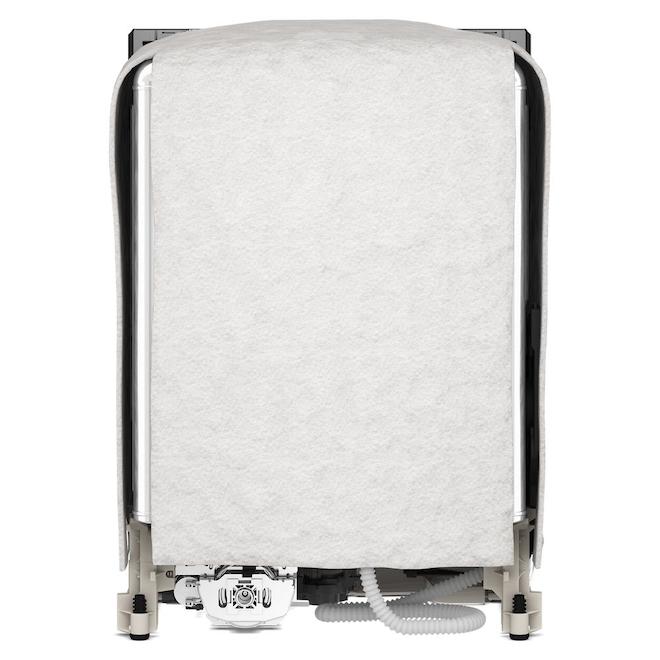 Whirlpool Dishwasher 47 dB with Towel Handle and 3rd Rack - Fingerprint Resistant Stainless Steel