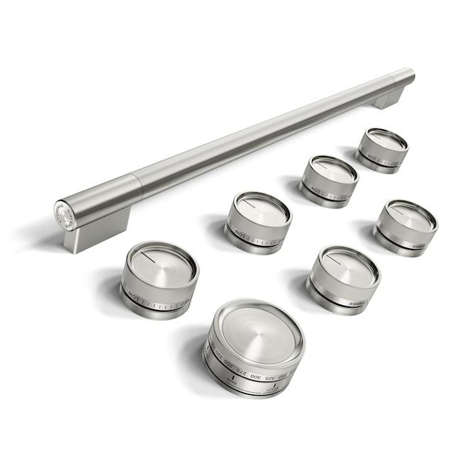 KitchenAid Handle and Knob Kit 8-Piece for Gas Range - Stainless Steel