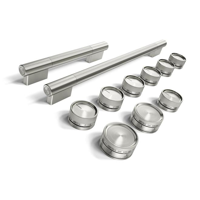 KitchenAid Handle and Knob Kit 11-Piece for Induction Range - Stainless Steel