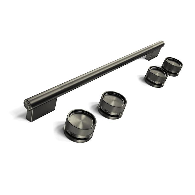KitchenAid Handle and Knob Kit 5-Piece for Convection Range - Black Ore