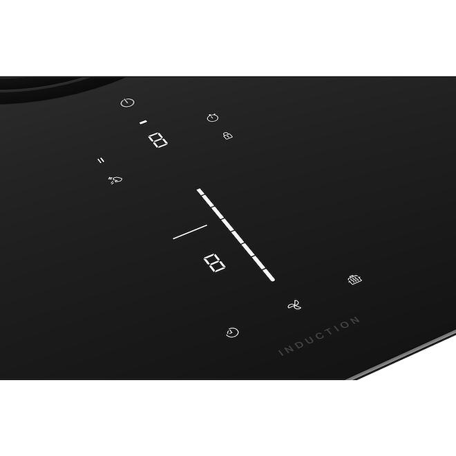 KitchenAid Cooktop 30-in with Induction and 4 Elements - Black