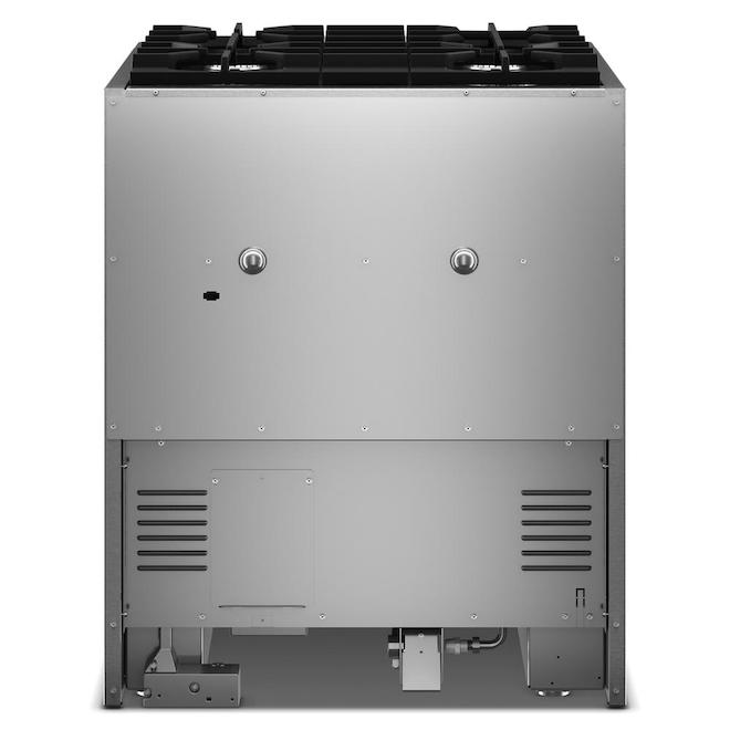 KitchenAid Dual-Fuel Range Commercial-Style 4.1-ft³ 30-in with True Convection - Agave