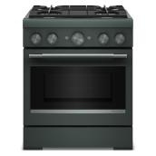 KitchenAid 30" 4.1 cu. ft. True Convection 4-Burner Dual Fuel Air Fry Range - Juniper