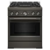 4-Burner Built-In Gas Range with Air Fry