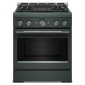 KitchenAid 30" 4.1 cu. ft. True Convention Gas Air Fry Range - Juniper