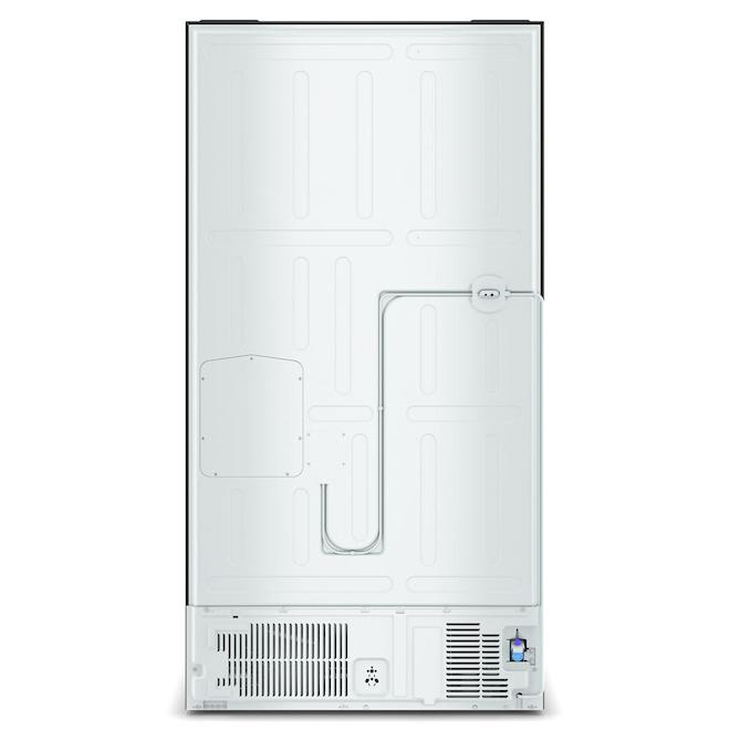 Whirlpool French-Door Refrigerator 24.3-ft³ 36-in with Internal Water Dispenser - Black
