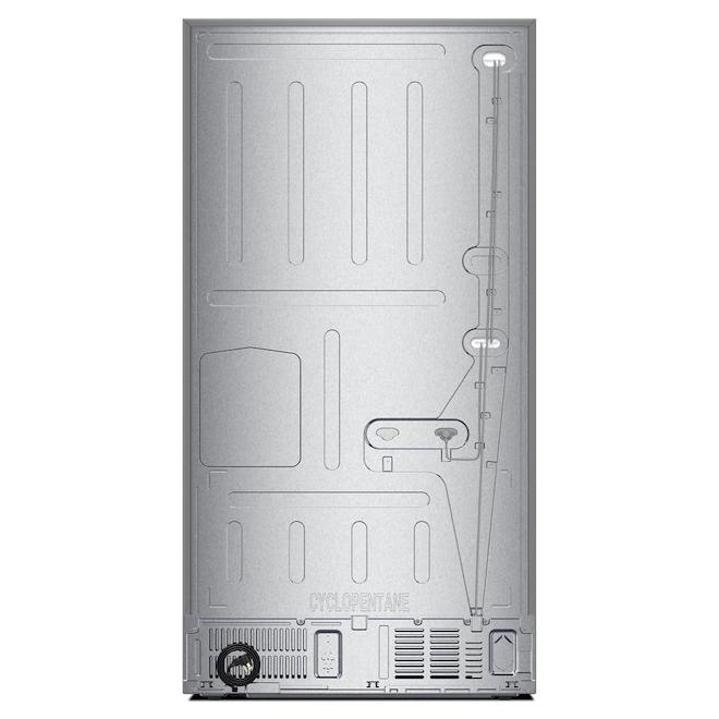 Whirlpool French-Door Refrigerator 28.9-ft³ 36-in with Water and Ice Dispenser - Stainless Steel