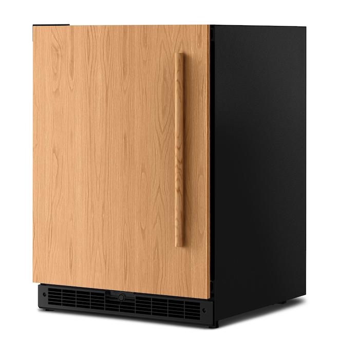 KitchenAid Built-In Refrigerator 24-in with Glass Shelves Right-Hand - Panel-Ready