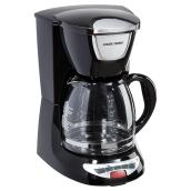 Cafetière programmable, panier filtre/carafe, 12 tasses