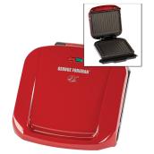 Removable-Plate Indoor Grill - 4 Servings - 60" - Red