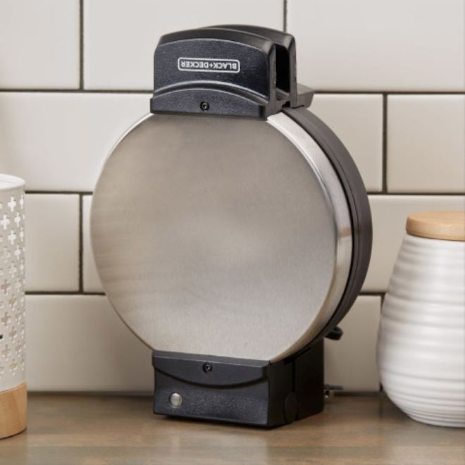 BLACK+DECKER Stainless Steel Belgian Waffle Baker