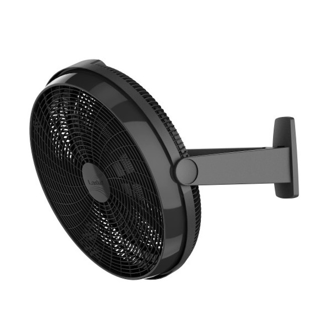 Ventilateur de plancher d'intérieur Lakso 20 po 3 vitesses en plastique noir