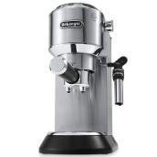 DeLonghi Dedica 15 Bar Slim Espresso and Cappuccino Machine with Advanced Cappuccino System (Stainless Steel)