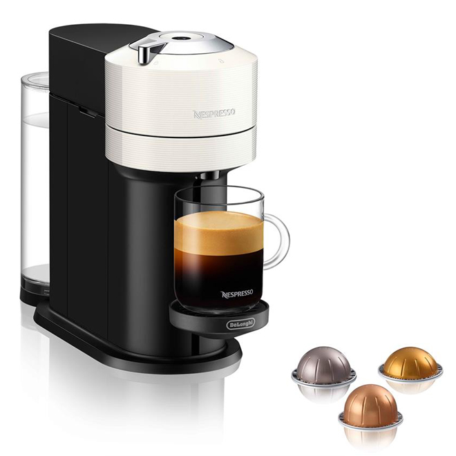 Nespresso Vertuo Next Coffee Maker and Espresso Machine - White