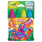 Craies lavables, modèle « Fiesta », boîte de 4 bâtons