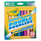 Dual-Ended Washable Markers - Pack of 10
