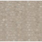 American Olean Stoneymill Glazed Mosaic Ceramic Tile - 13-in x 11-in - Matte Sand