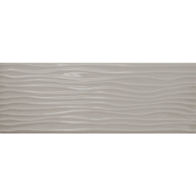 Image of Daltile | Starting Line 4-In X 12-In Grey Ceramic Wall Tile | Rona