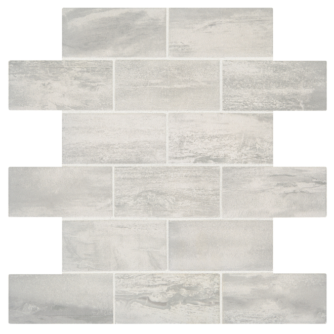 Image of Daltile | Westbend 12-In X 12-In Grey Ceramic Floor And Wall Tile | Rona