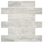 Westbend 12-in x 12-in Grey Ceramic Floor and Wall Tile