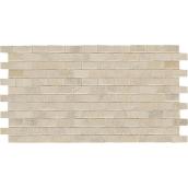 American Olean Cicerone 12-in x 12-in Beige Ceramic Mosaic Floor Tile